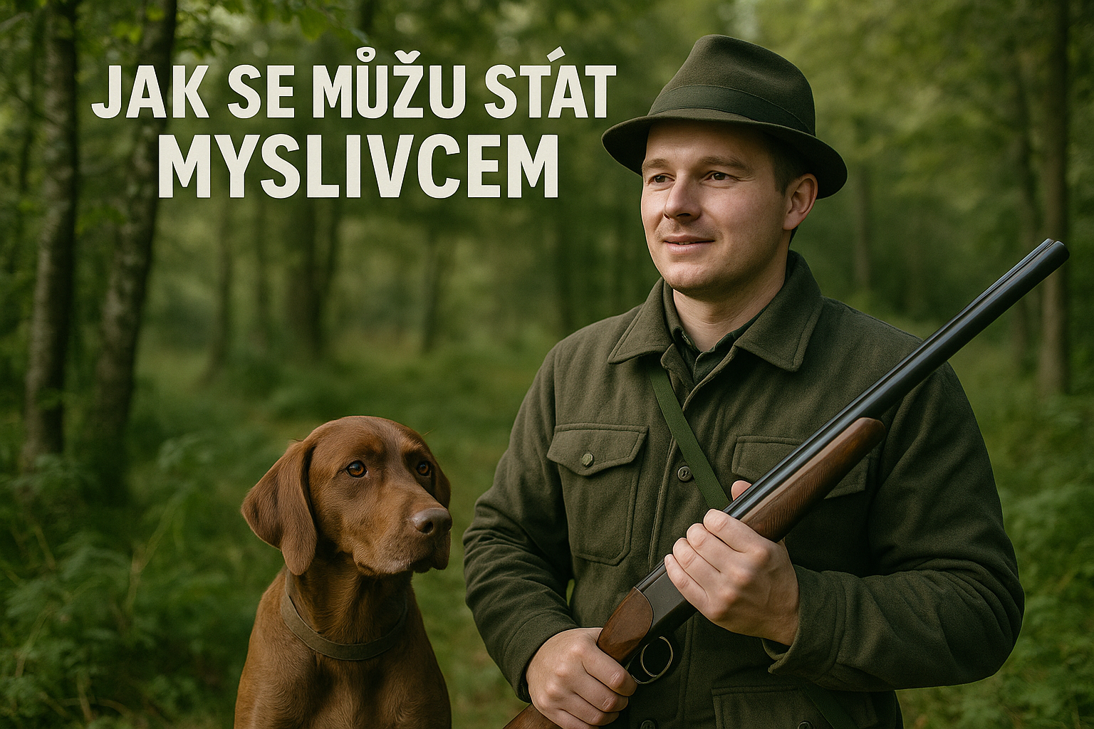 Jak se mohu stát myslivcem?