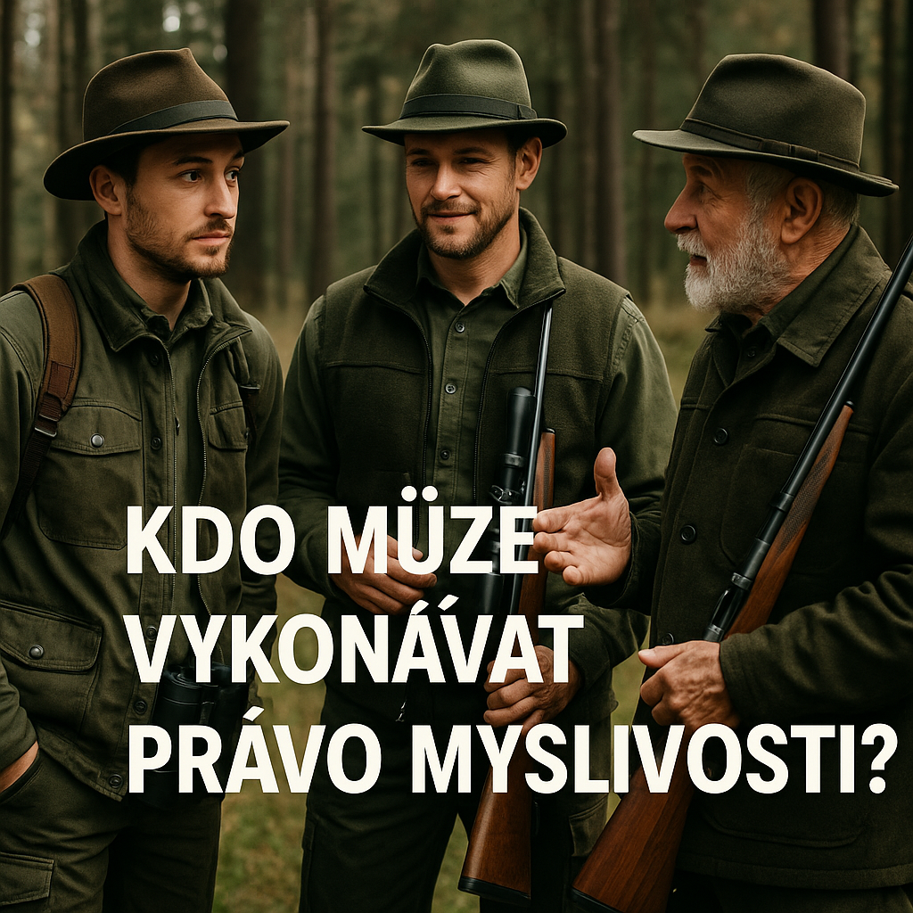 Kdo může vykonávat právo myslivosti?