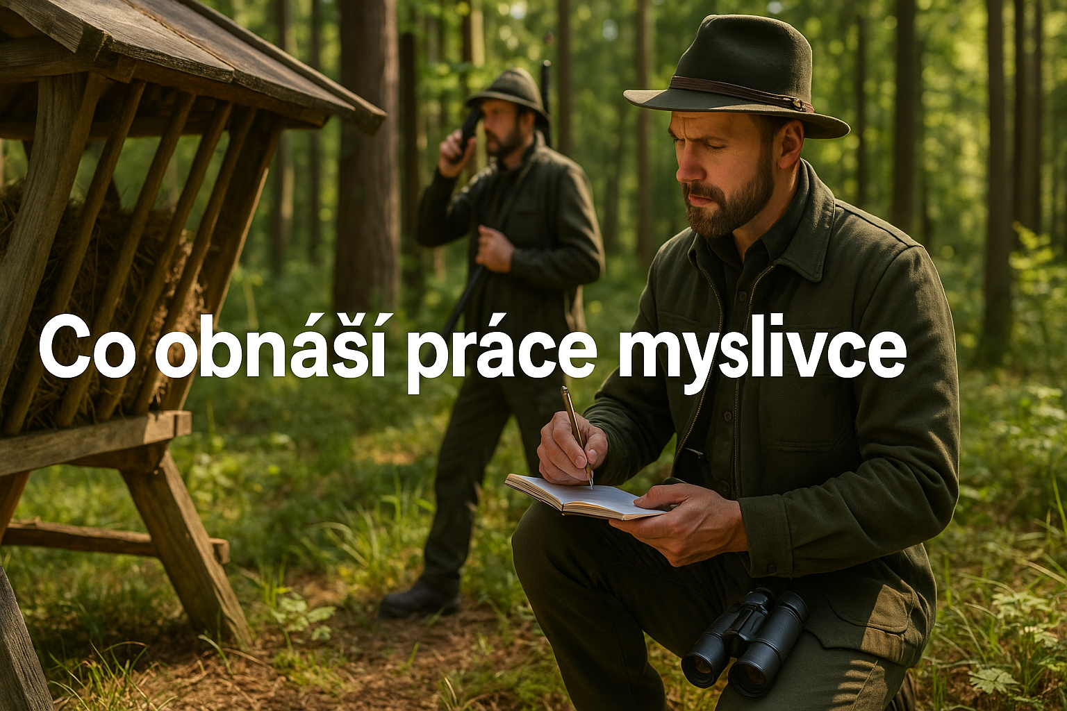 Co obnáší práce myslivce?