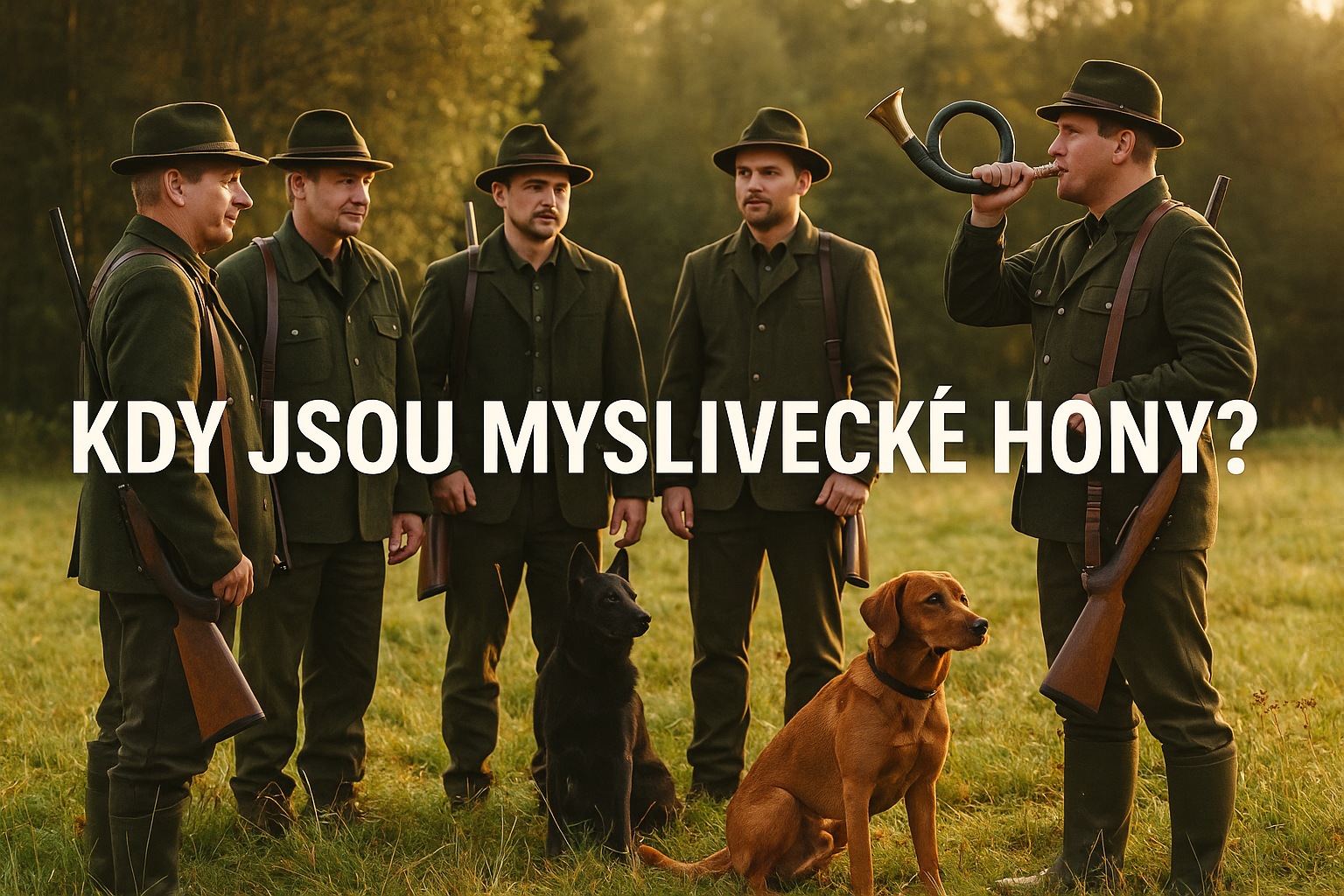 Kdy jsou myslivecké hony?