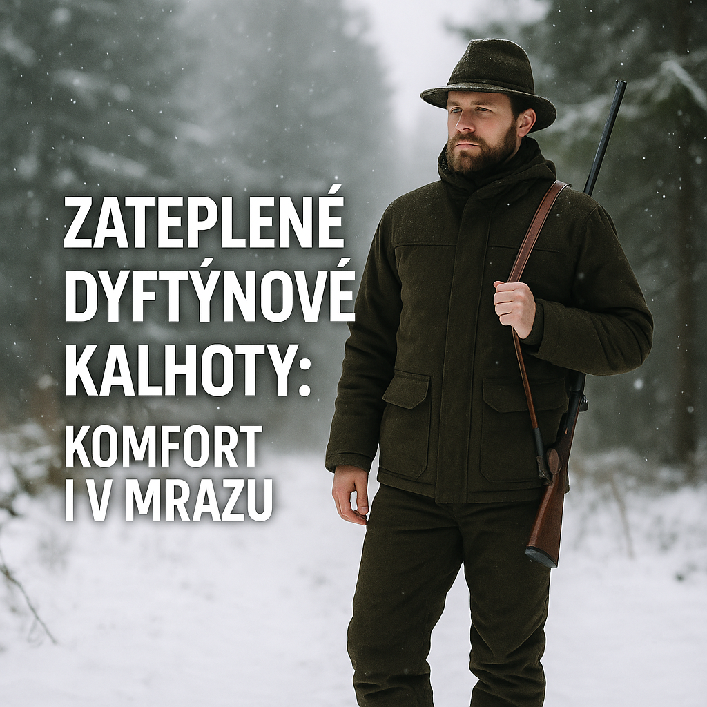 Zateplené dyftýnové kalhoty: Komfort i v mrazu