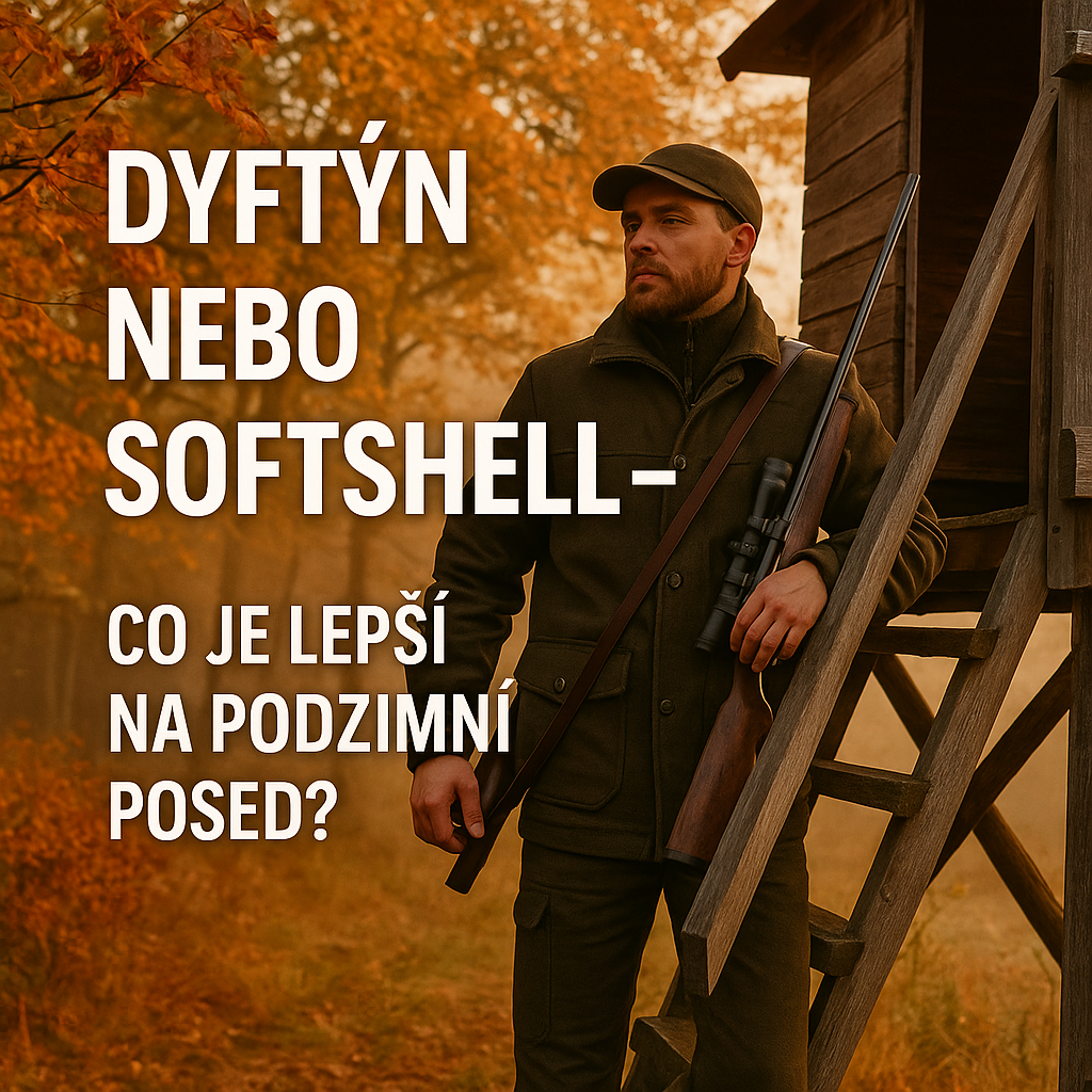 Dyftýn nebo softshell – co je lepší na podzimní posed?