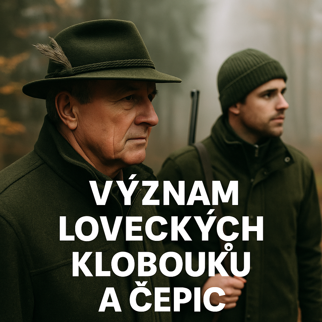 Význam loveckých klobouků a čepic – nejen proti dešti