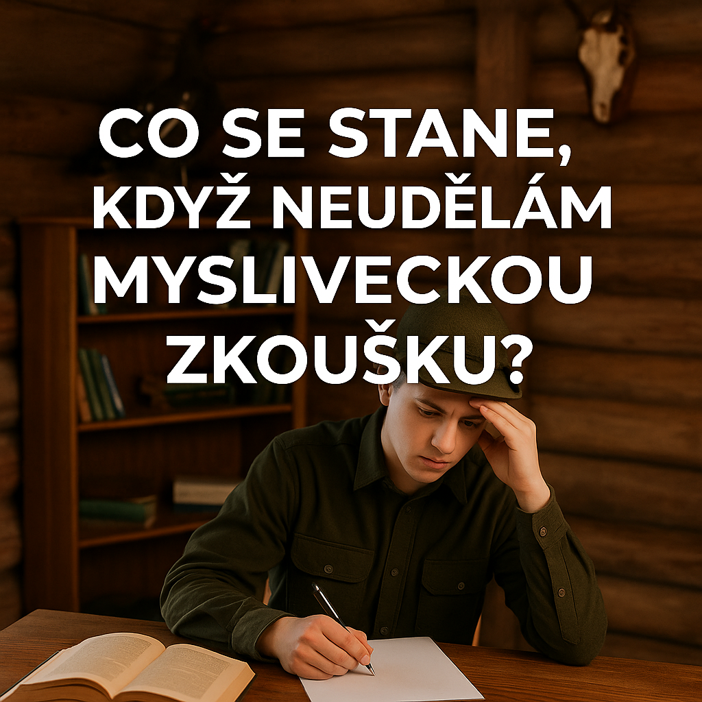 Co se stane když neudělám mysliveckou zkoušku?