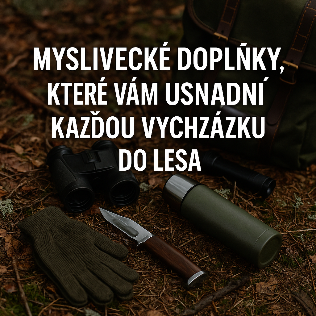 Myslivecké doplňky, které vám usnadní každou vycházku do lesa