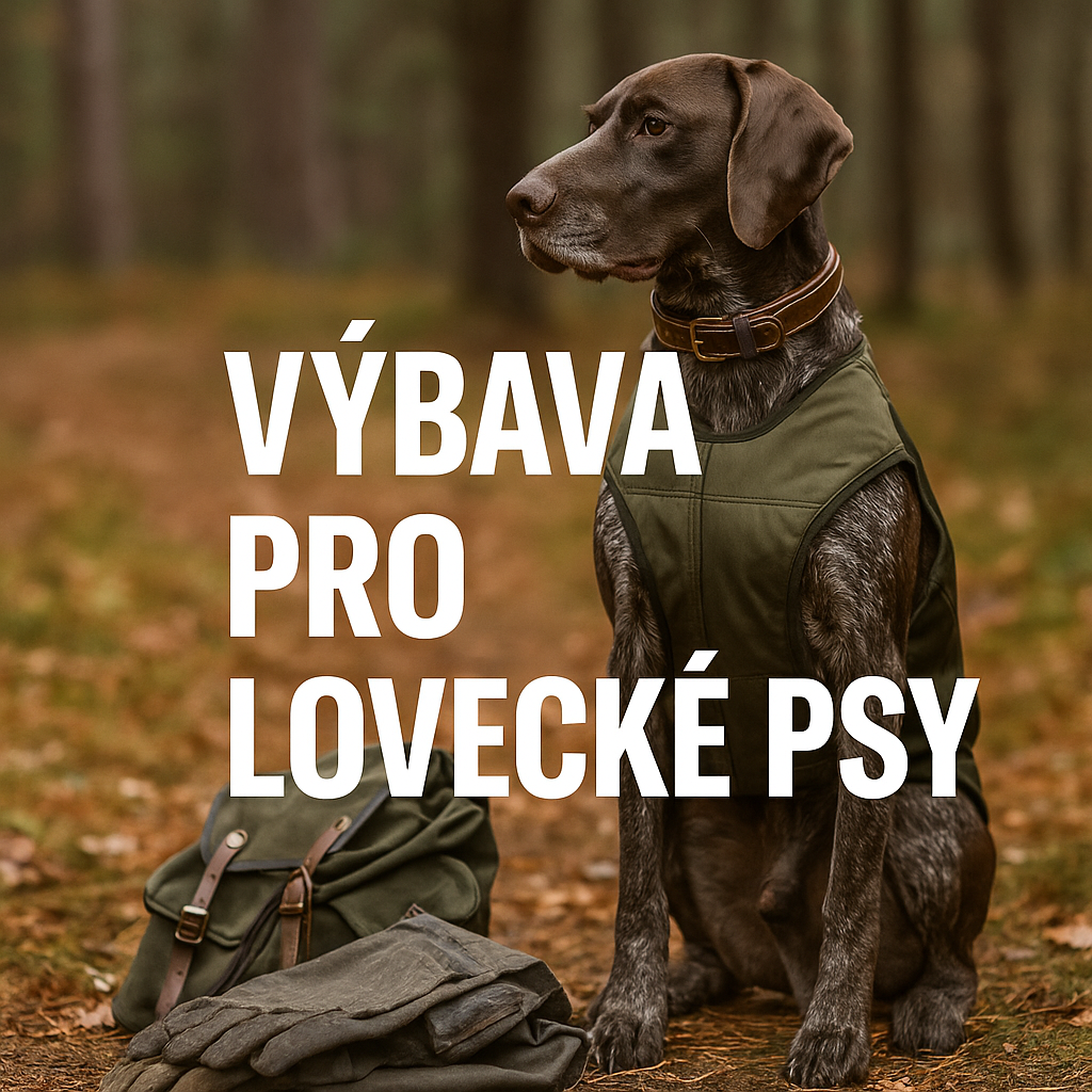 Výbava pro lovecké psy – od vest až po GPS obojky