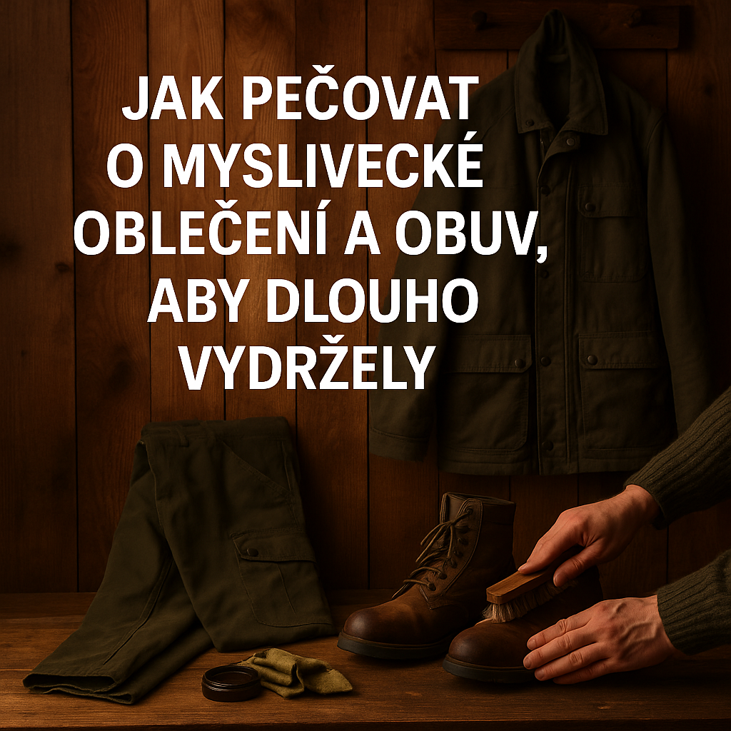 Jak pečovat o myslivecké oblečení a obuv, aby dlouho vydržely
