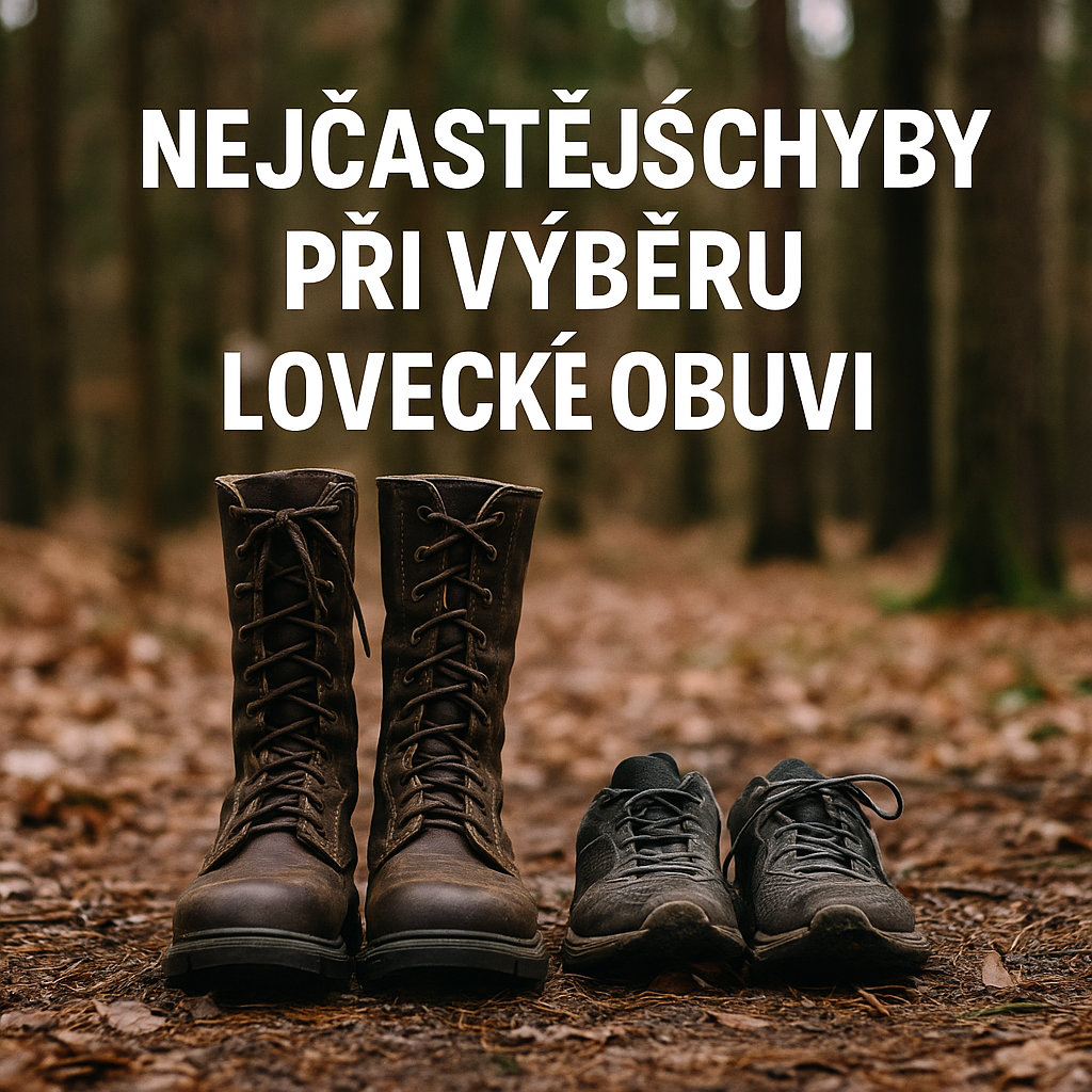 Nejčastější chyby při výběru lovecké obuvi