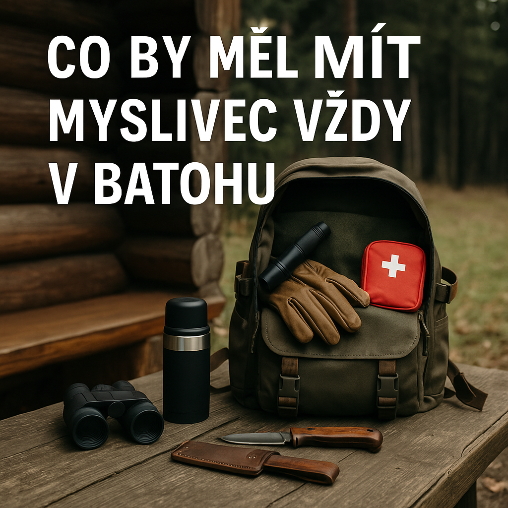 Co by měl mít myslivec vždy v batohu