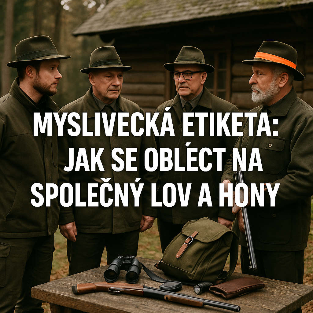 Myslivecká etiketa: jak se obléct na společný lov a hony