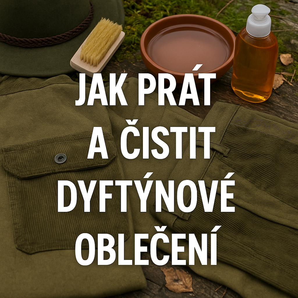 Jak prát a čistit dyftýnové oblečení