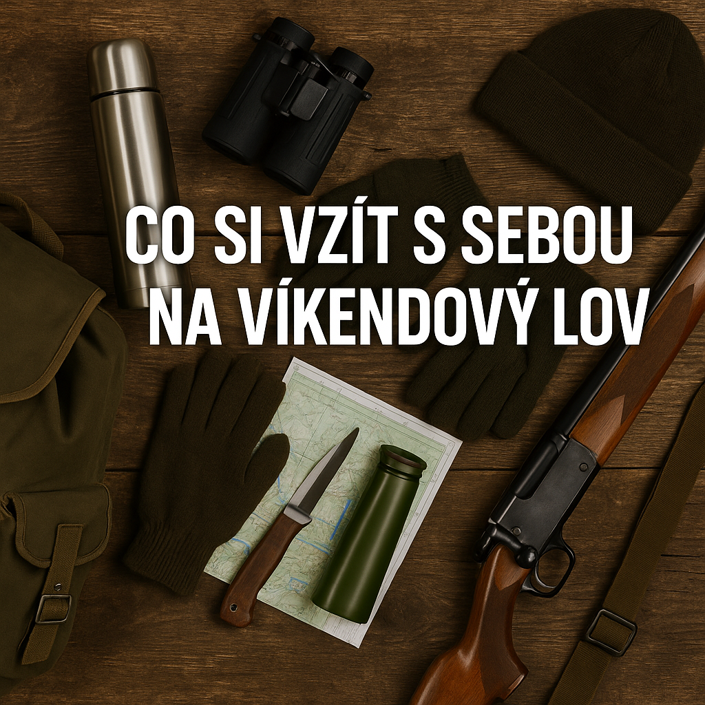 Co si vzít s sebou na víkendový lov