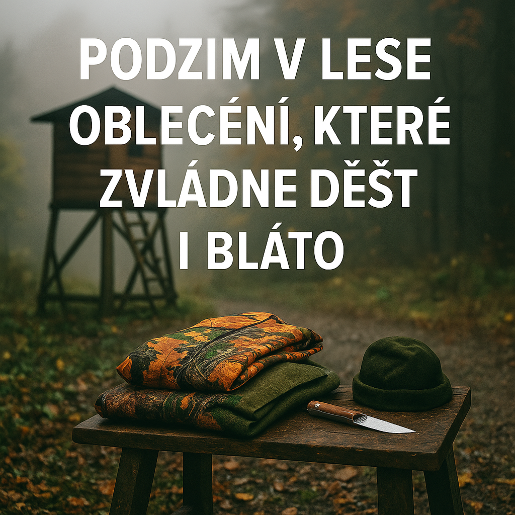 Podzim v lese – oblečení, které zvládne déšť i bláto