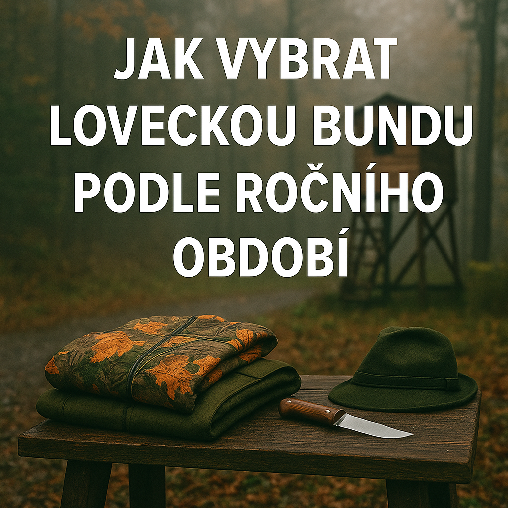 Jak vybrat loveckou bundu podle ročního období