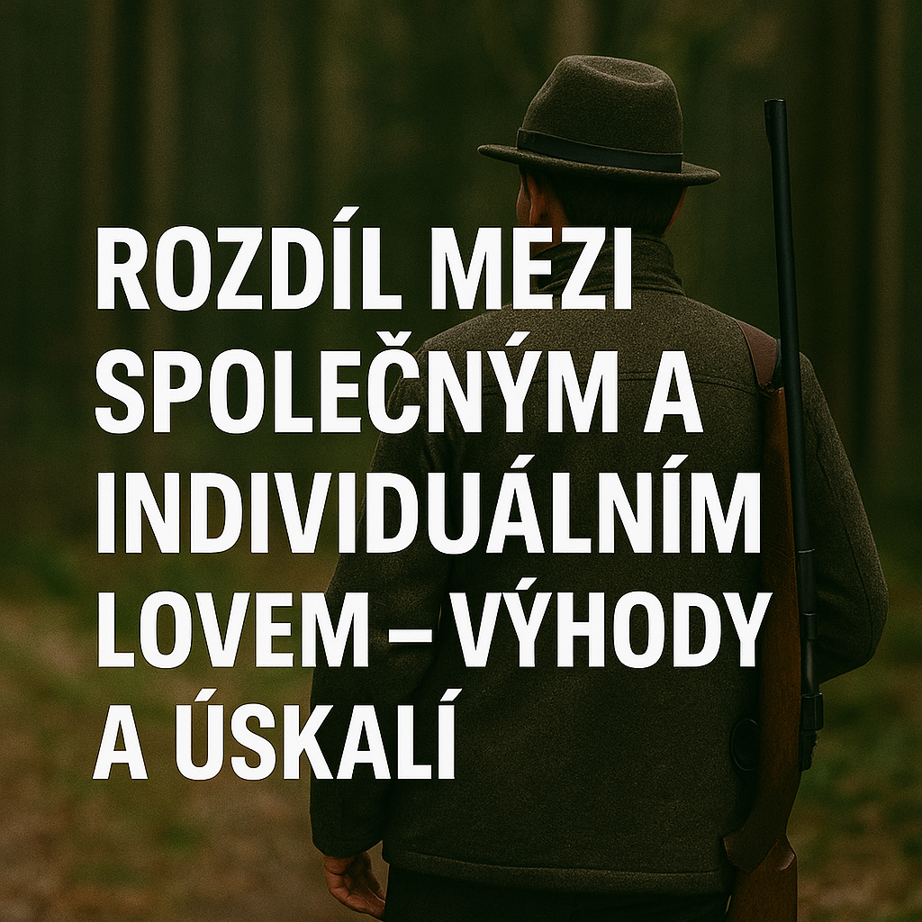 Rozdíl mezi společným a individuálním lovem – výhody a úskalí
