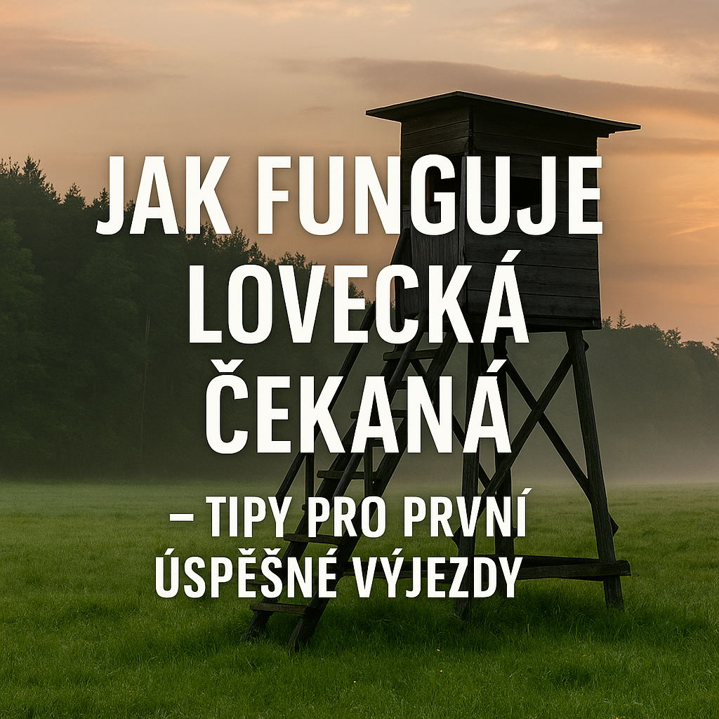 Jak funguje lovecká čekaná – tipy pro první úspěšné výjezdy
