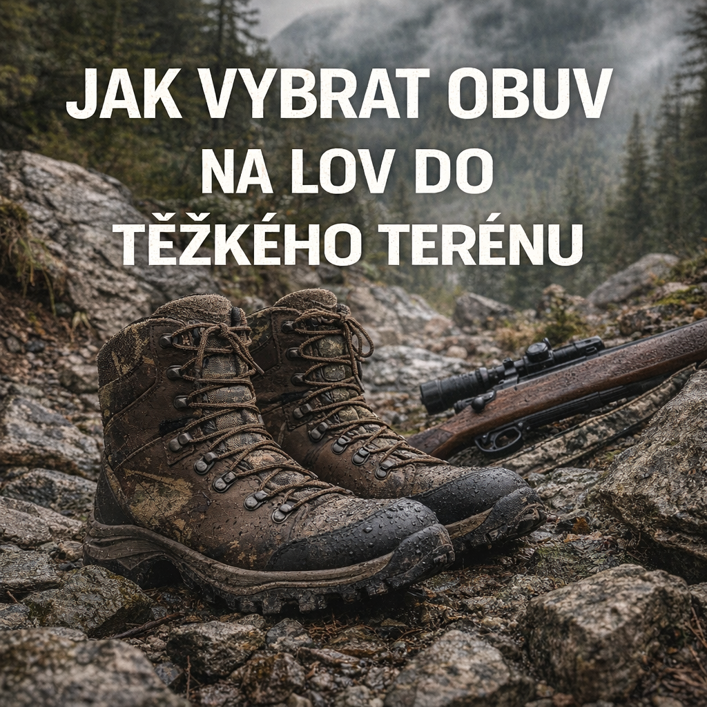 Jak vybrat obuv na lov do těžkého terénu