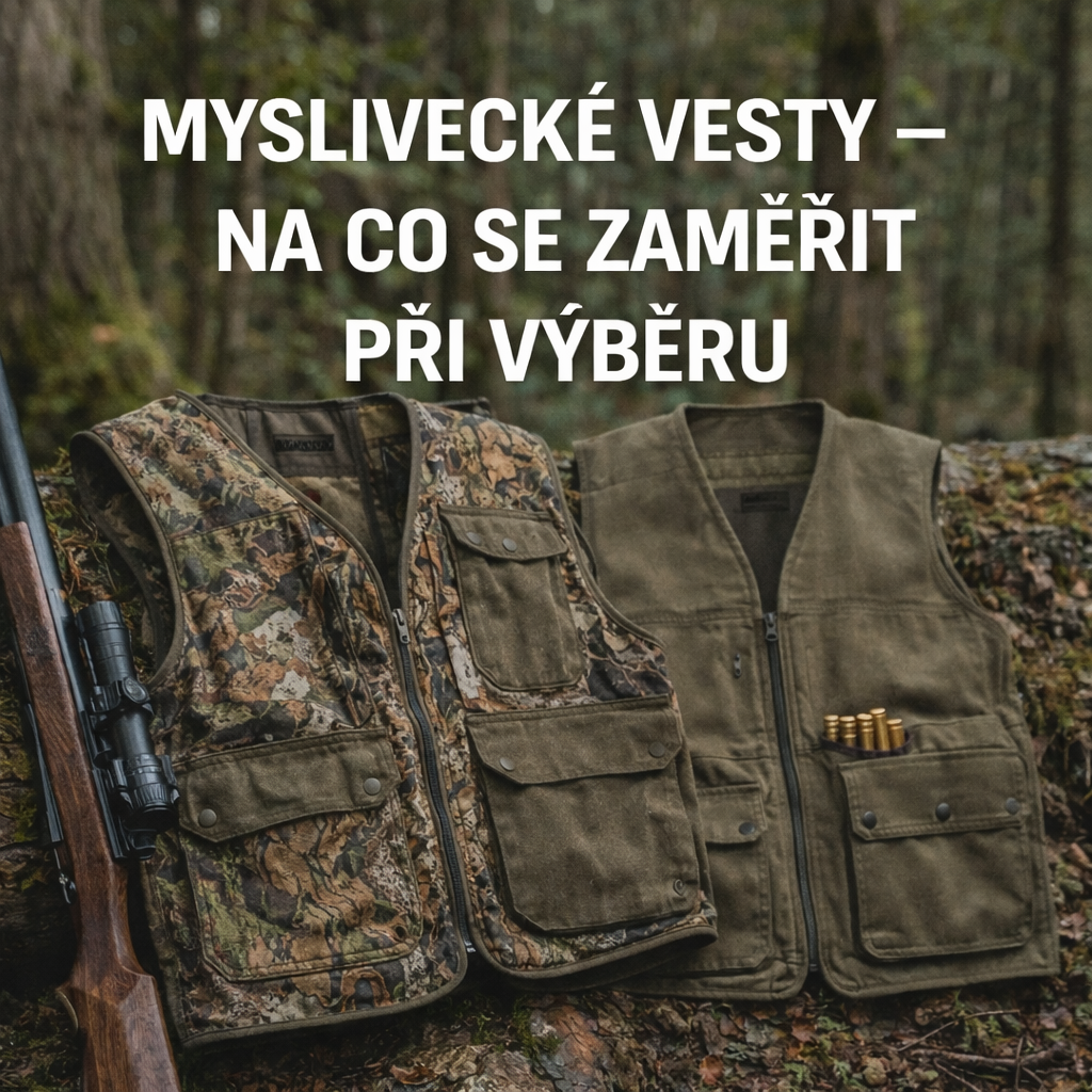 Myslivecké vesty – na co se zaměřit při výběru