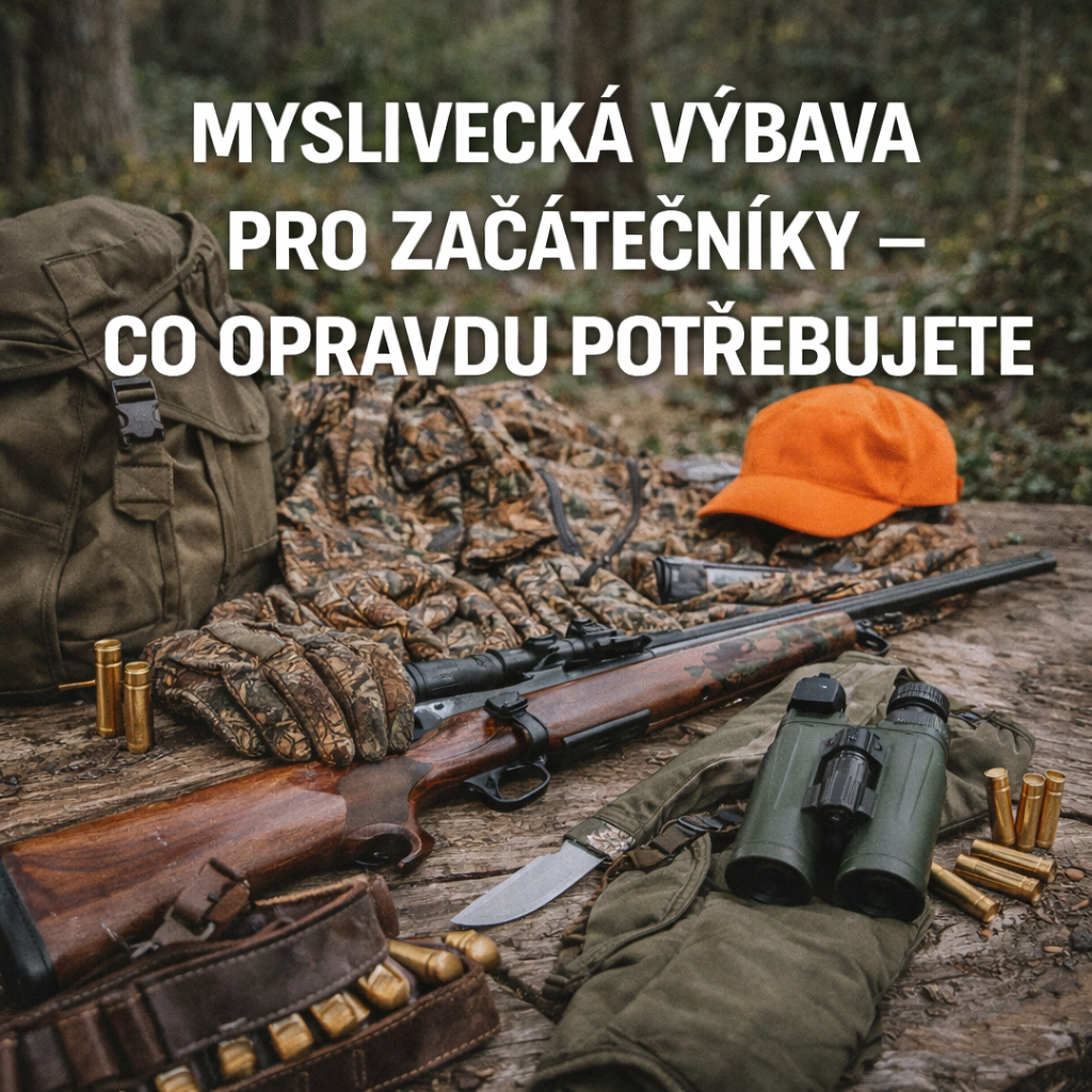 Myslivecká výbava pro začátečníky – co opravdu potřebujete