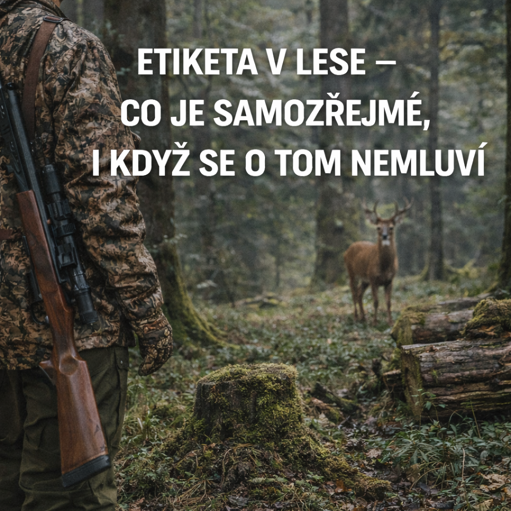 Etiketa v lese – co je samozřejmé, i když se o tom nemluví
