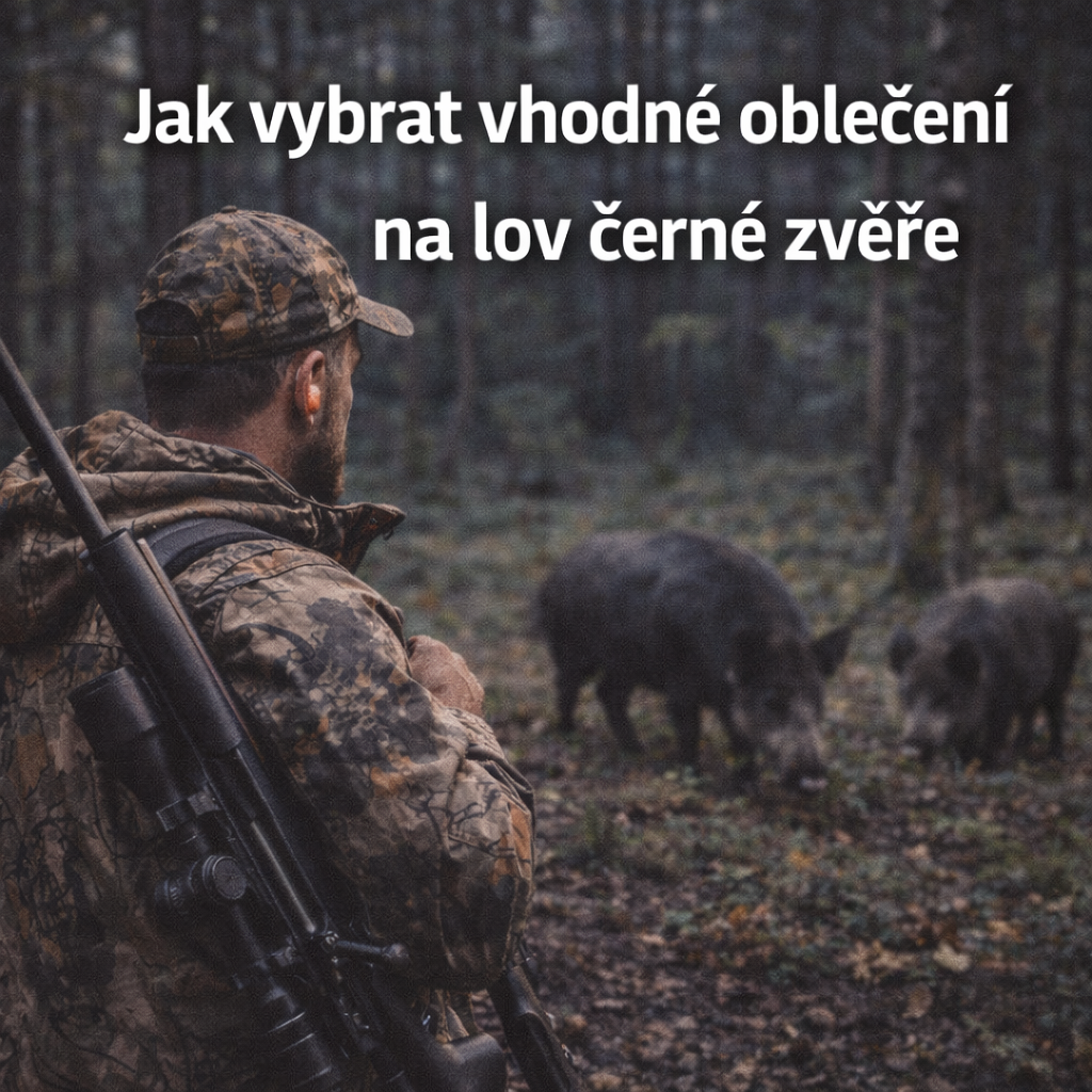 Jak vybrat vhodné oblečení na lov černé zvěře