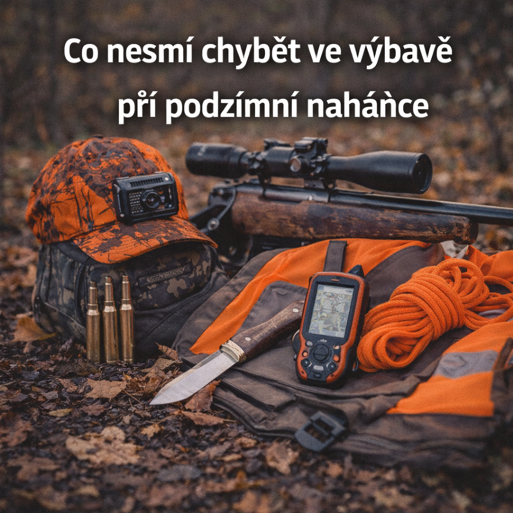 Co nesmí chybět ve výbavě při podzimní naháňce