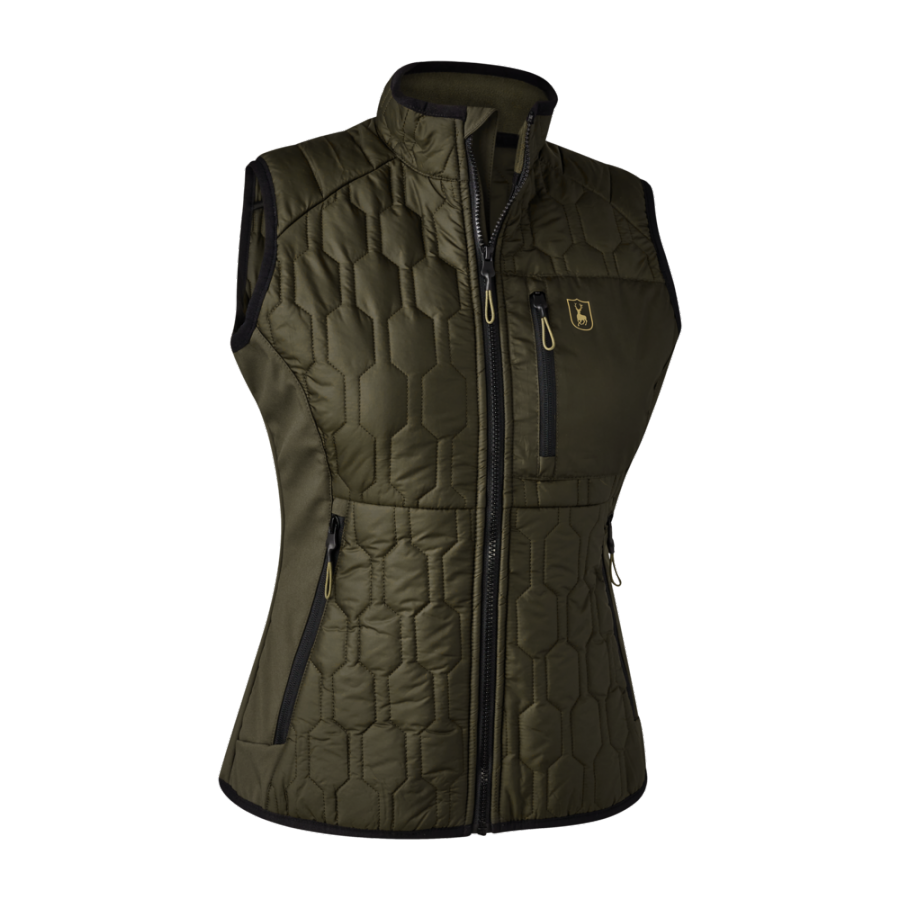 Deerhunter-Lady Mossdale Quilted Waistcoat 361 Fores Green