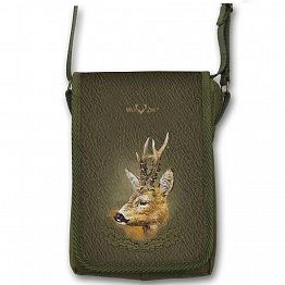 B93/a Lovecká brašna text. zelená srnec 15x23x5cm - Obrázek B93/a Lovecká brašna text. zelená srnec 15x23x5cm - Obrázek