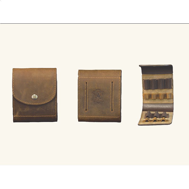 GBP03 Nábojové pouzdro, hnědé na 7 nábojů - Obrázek GBP03 Nábojové pouzdro, hnědé na 7 nábojů - Obrázek