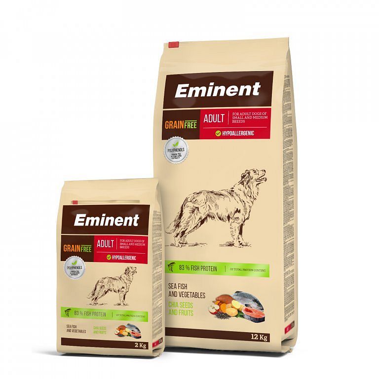 Krmivo pro psy 2 kg EMINENT GRAIN FREE ADULT 29/16 