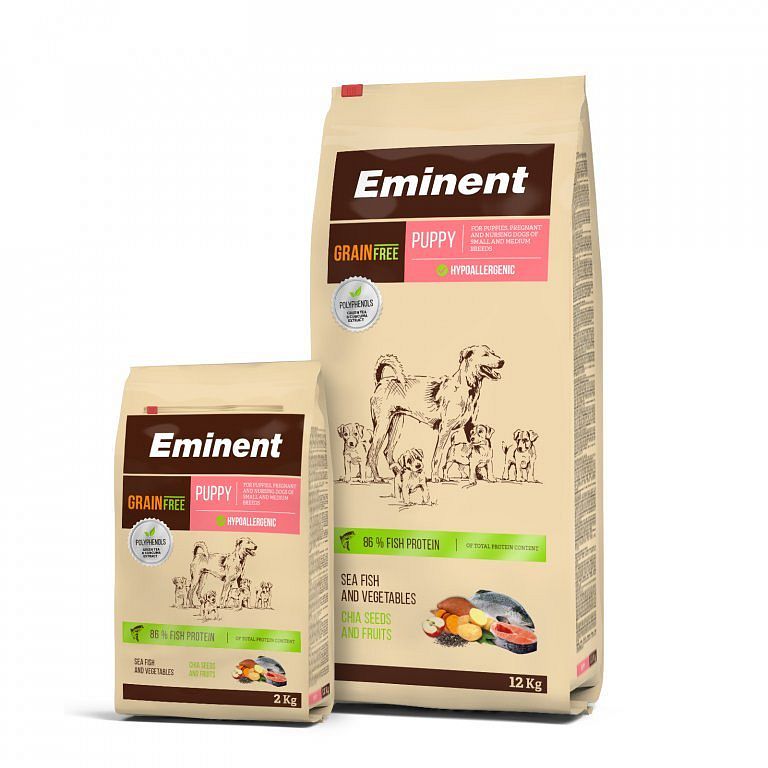 Krmivo pro psy 2 kg EMINENT GRAIN FREE PUPPY 33/17