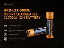 Fenix, dobíjecí USB baterie 21700, 5000mAh - Obrázek (7)