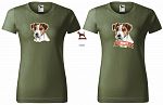 Dámské myslivecké tričko 134 PXT CREATIVE se psem khaki vel. L  - Obrázek (7) Dámské myslivecké tričko 134 PXT CREATIVE se psem khaki vel. L  - Obrázek (7)