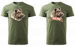 Pánské myslivecké tričko 129 PXT CREATIVE se zvěří khaki vel. XL - Obrázek (1) Pánské myslivecké tričko 129 PXT CREATIVE se zvěří khaki vel. XL - Obrázek (1)