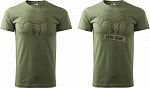 Pánské myslivecké tričko 129 PXT CREATIVE se zvěří černé, khaki vel. XXXL - Obrázek (5) Pánské myslivecké tričko 129 PXT CREATIVE se zvěří černé, khaki vel. XXXL - Obrázek (5)