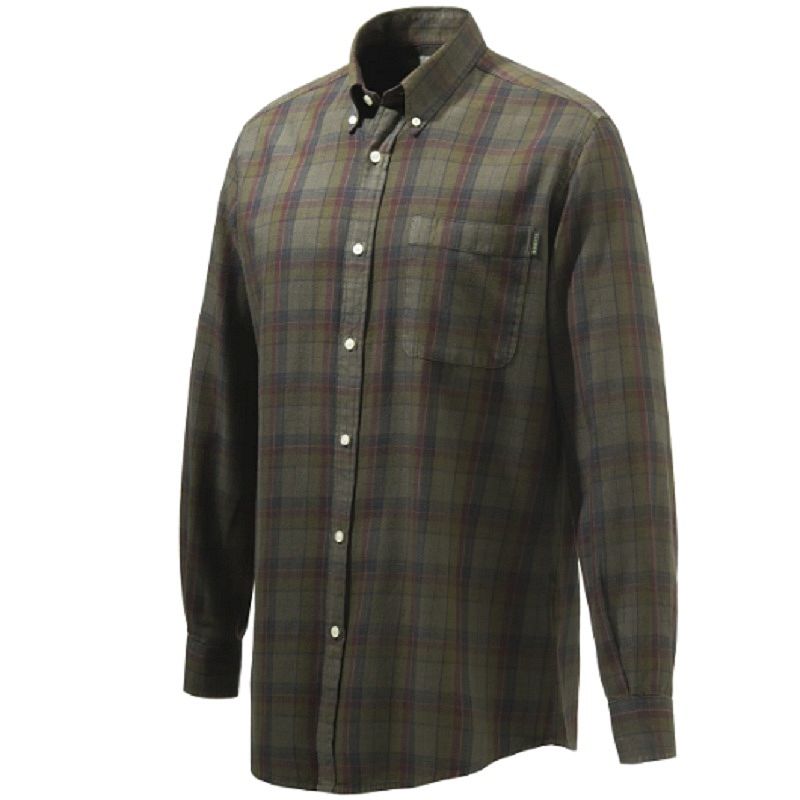 BER519 Košile Beretta Wood Button Down-Beige Red Overd. Bark vel. S - Obrázek BER519 Košile Beretta Wood Button Down-Beige Red Overd. Bark vel. S - Obrázek