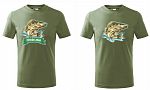 Dětské myslivecké tričko 138 PXT CREATIVE s rybou khaki vel. 134 - Obrázek (6) Dětské myslivecké tričko 138 PXT CREATIVE s rybou khaki vel. 134 - Obrázek (6)