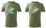 Dětské myslivecké tričko 138 PXT CREATIVE s rybou khaki vel. 122 - Obrázek (3) Dětské myslivecké tričko 138 PXT CREATIVE s rybou khaki vel. 122 - Obrázek (3)