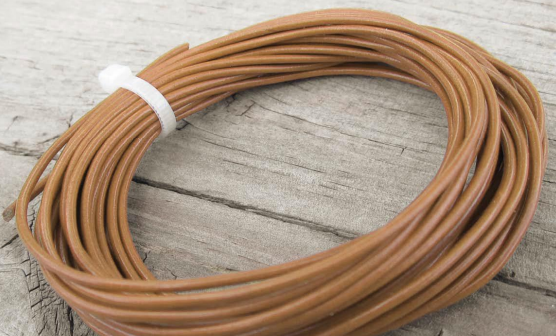 V19 Metráž - kulatá přírodní kůže pr.2 mm - Obrázek V19 Metráž - kulatá přírodní kůže pr.2 mm - Obrázek