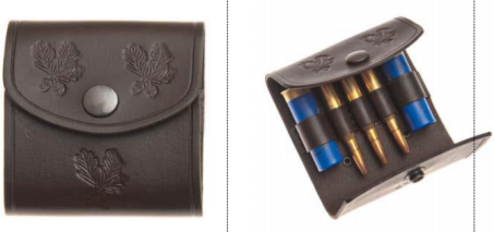 Pouzdro na kulové a brokové náboje uzavřené NP23, 3 kulové a 2 brokové - Obrázek Pouzdro na kulové a brokové náboje uzavřené NP23, 3 kulové a 2 brokové - Obrázek