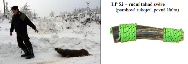 Ruční tahač zvěře, LP52
