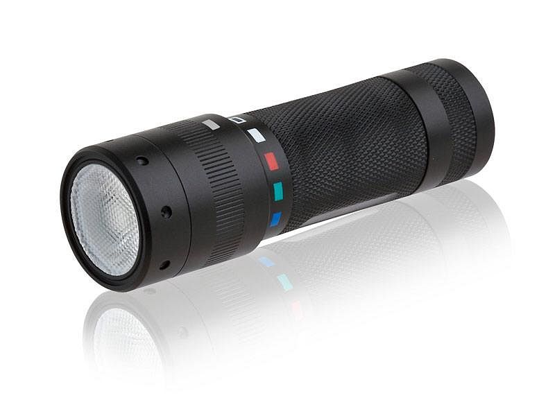 Led Lenser svítilna barevná T2QC