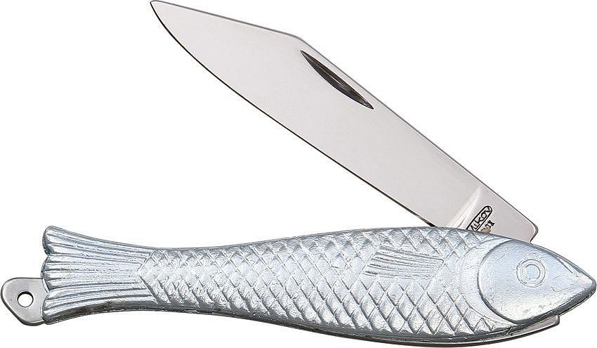 Mikov nůž rybička 130 -Nzn-1/ stříbrný